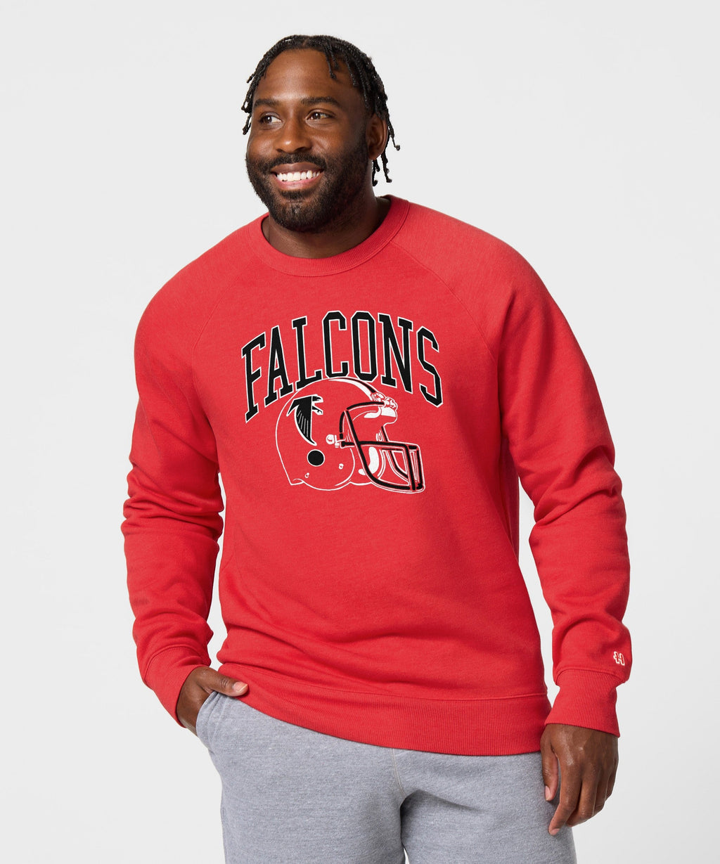 Atlanta Falcons Helmet Retro Crewneck product image 3