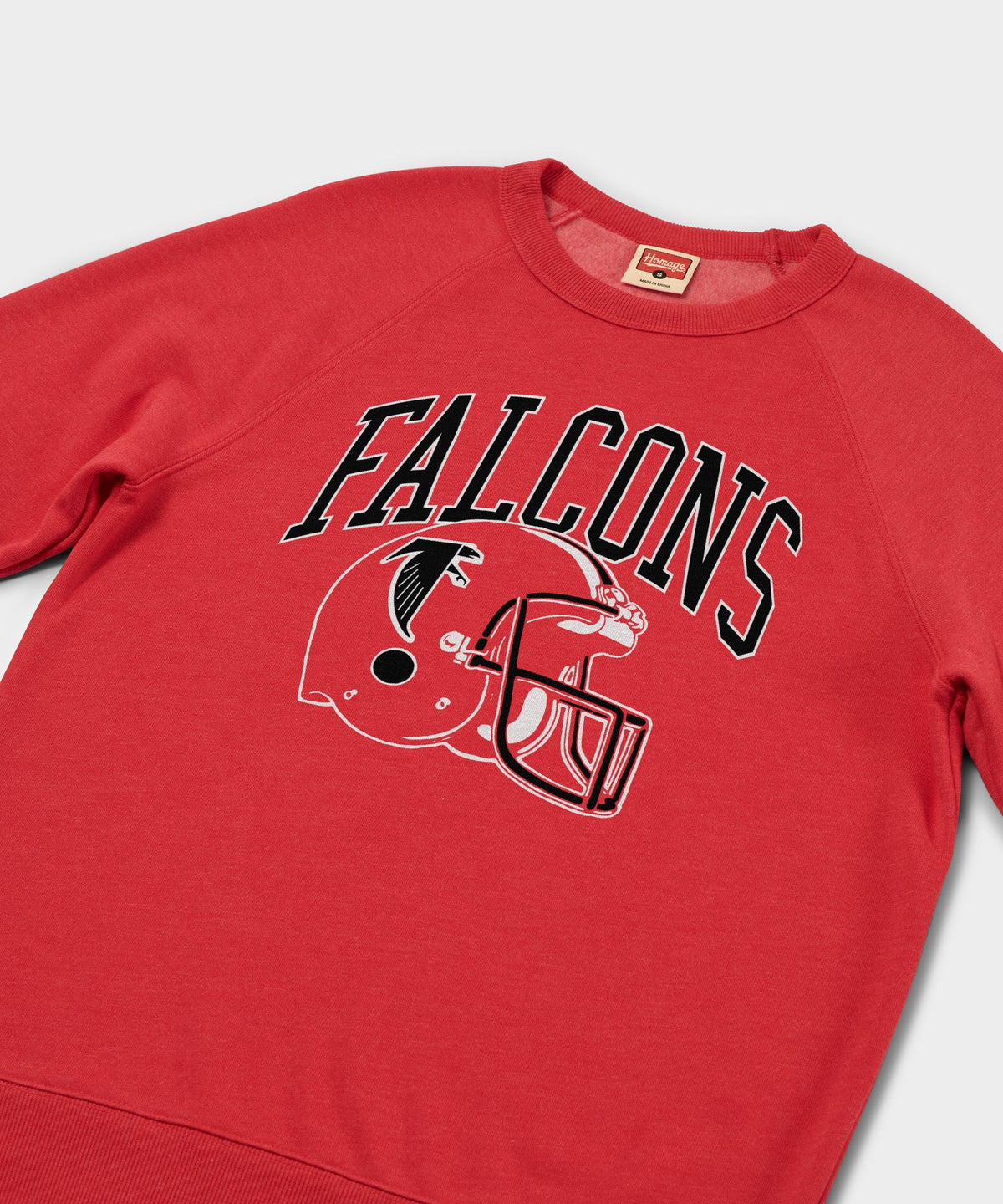 Atlanta Falcons Helmet Retro Crewneck product image 2