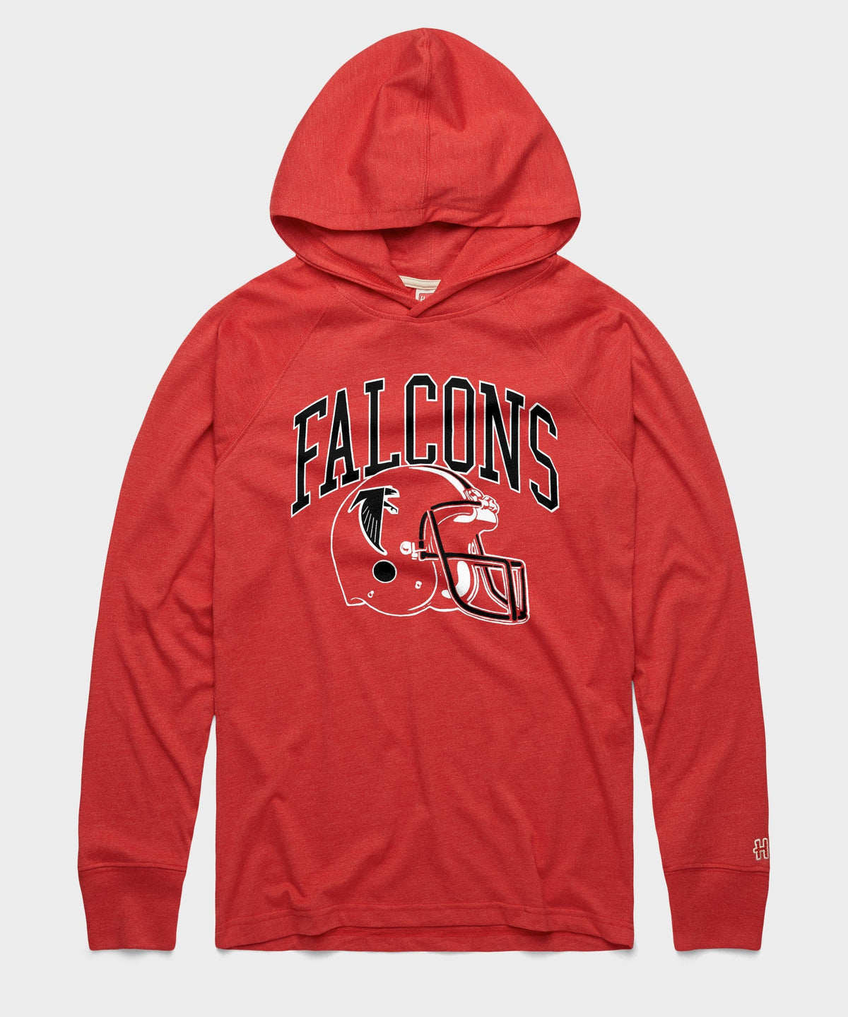 Atlanta Falcons Helmet Retro Lightweight Hoodie product image 1