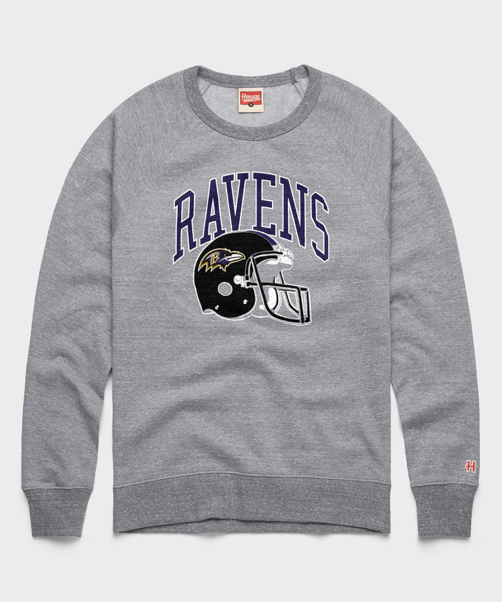 Baltimore Ravens Helmet Crewneck product image 1