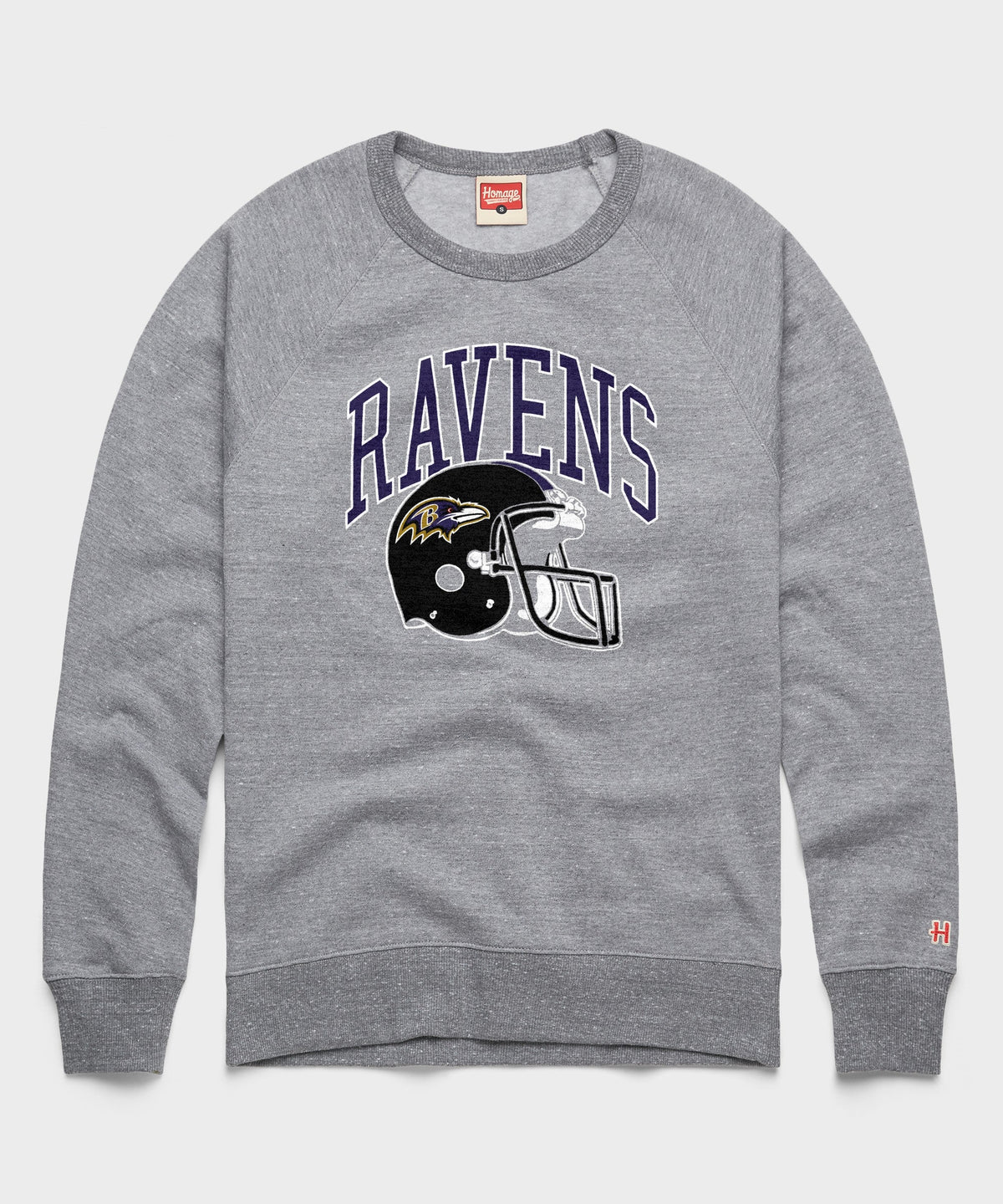 Baltimore Ravens Helmet Crewneck product image 1