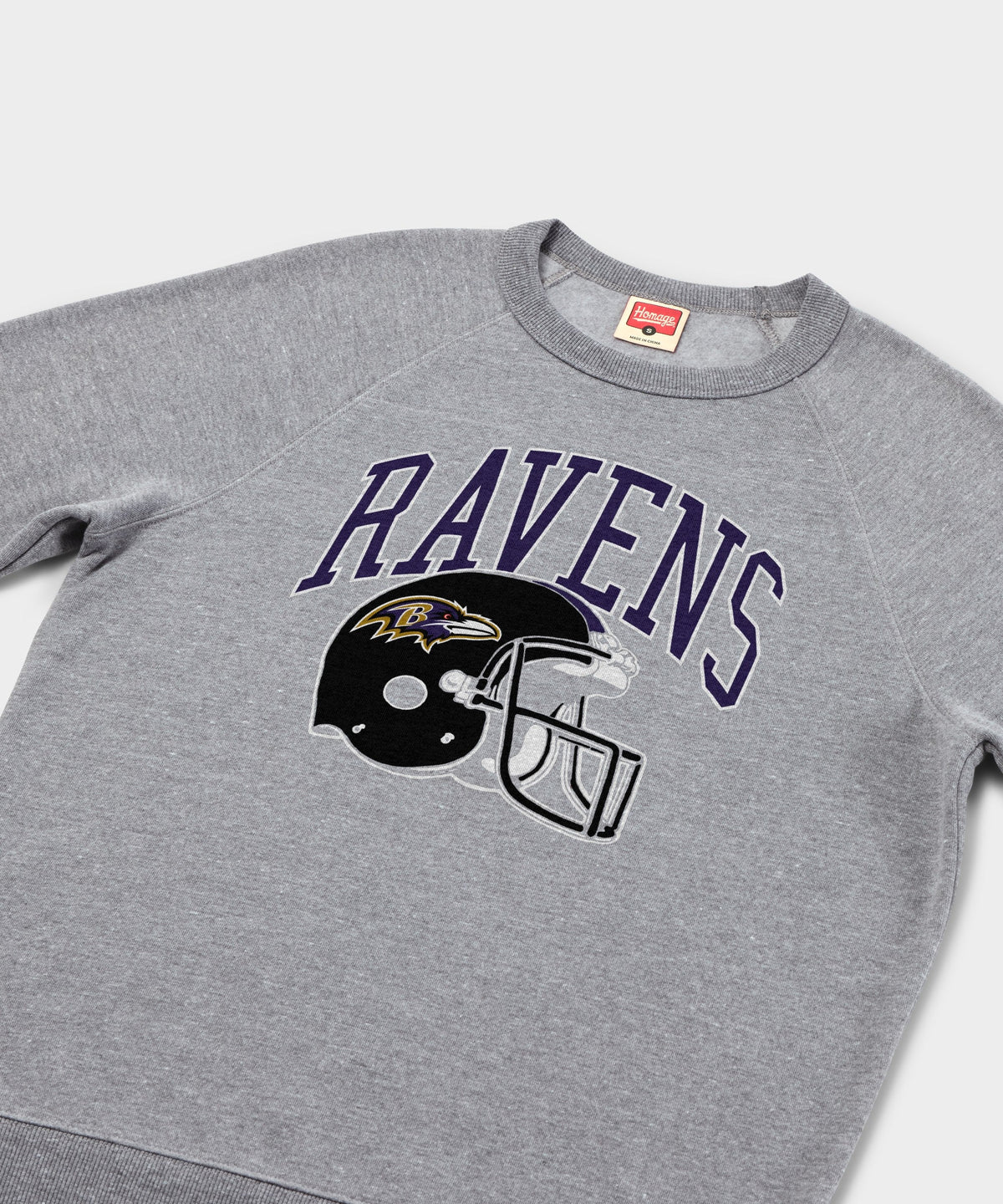 Baltimore Ravens Helmet Crewneck product image 2