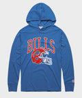 Buffalo Bills Helmet Retro Lightweight Hoodie product image 1