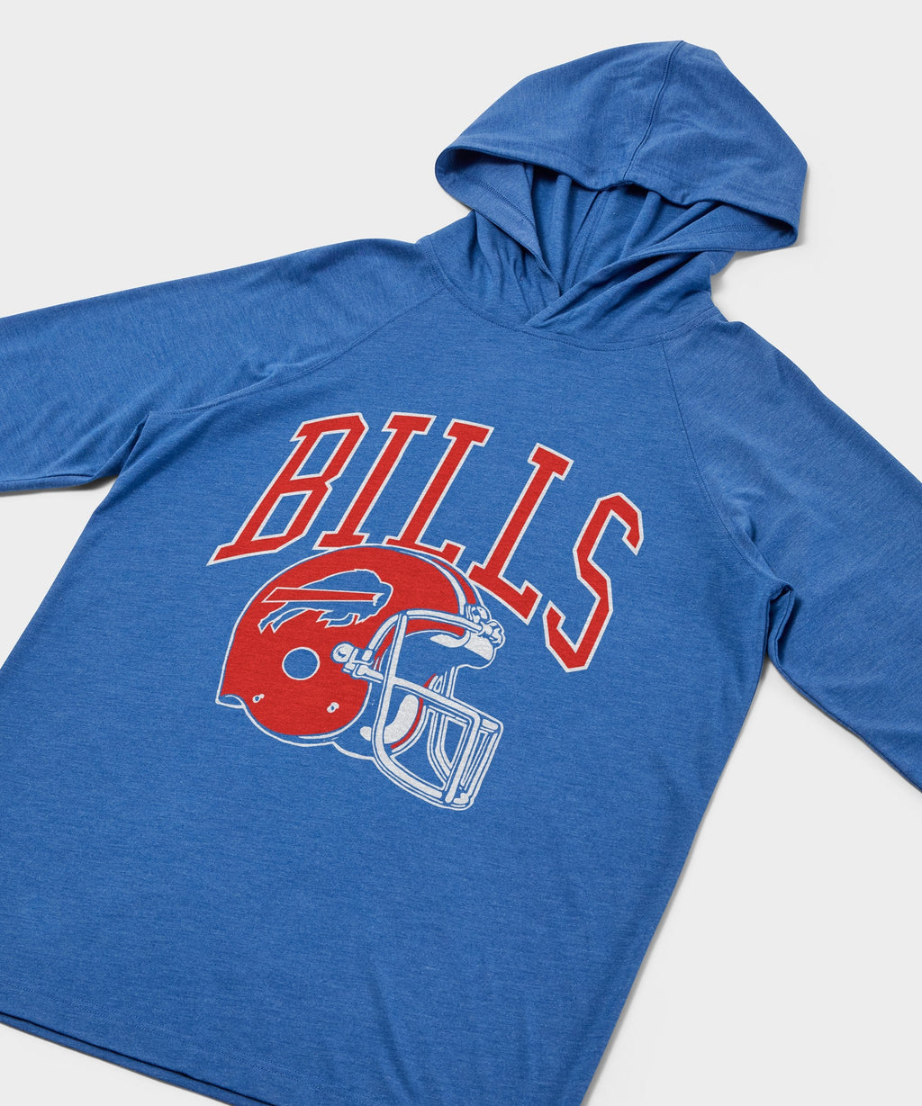 Buffalo Bills Helmet Retro Lightweight Hoodie product image 2