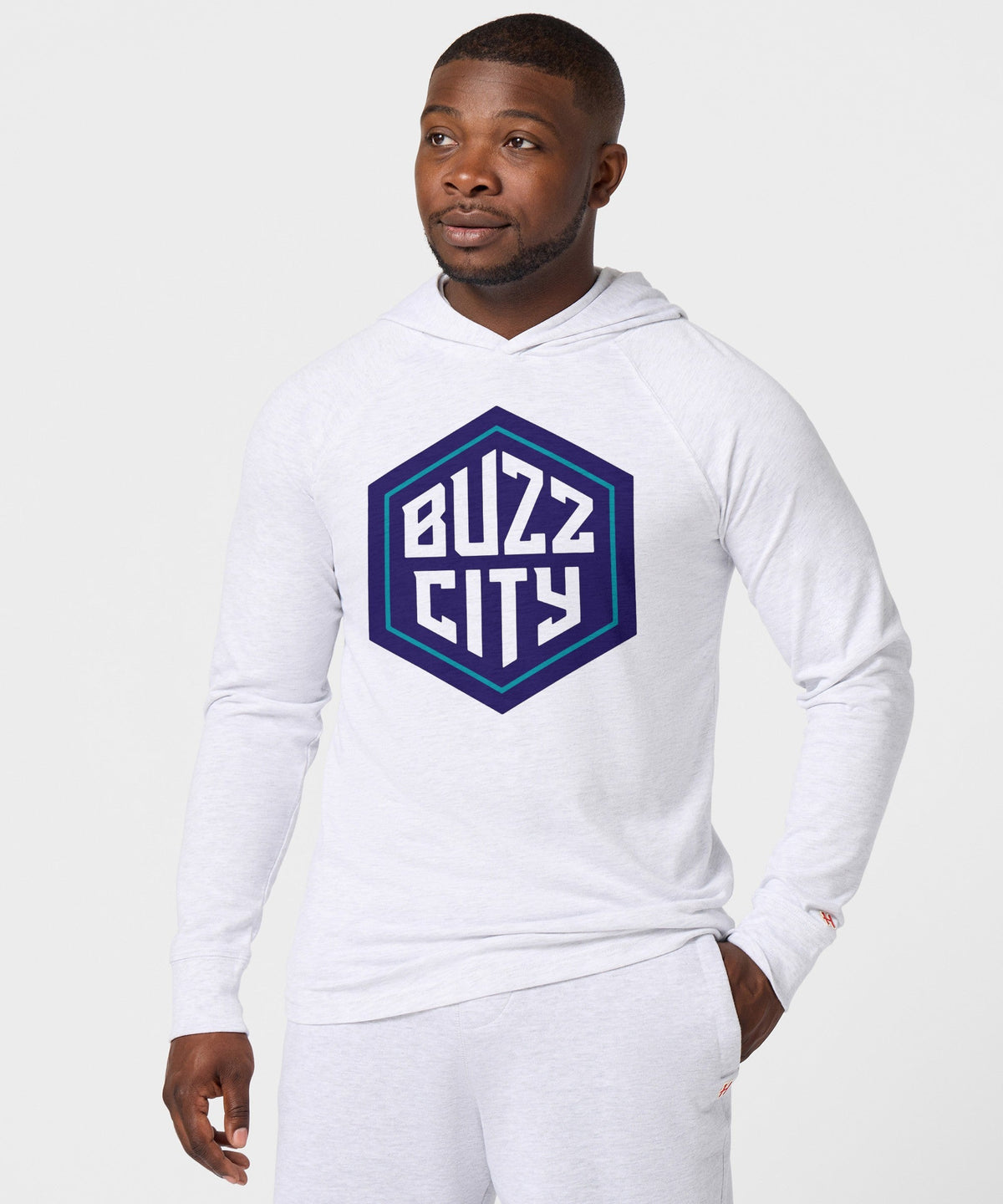 Charlotte Hornets Buzz City Lightweight Hoodie product image 3