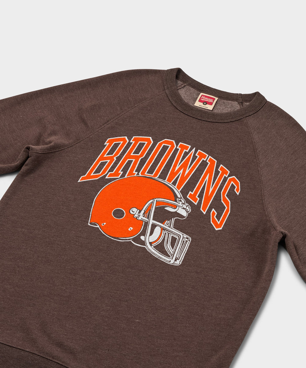 Cleveland Browns Helmet Retro Crewneck product image 2