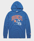Denver Broncos Helmet Retro Lightweight Hoodie product image 1