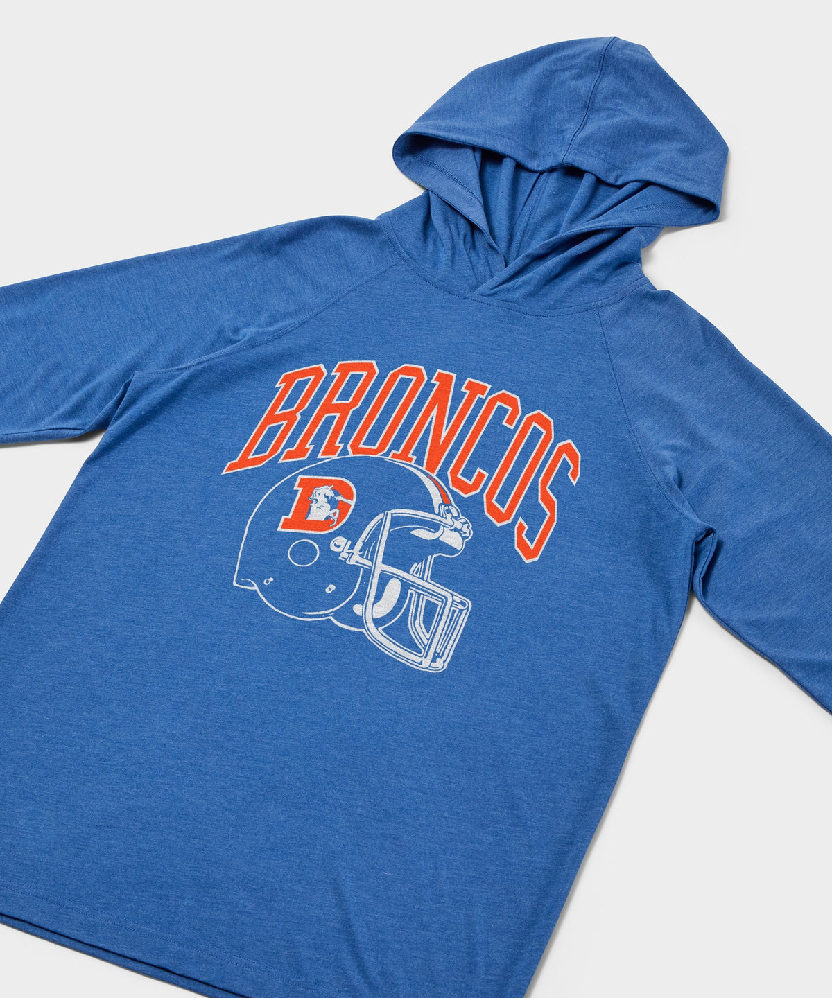 Denver Broncos Helmet Retro Lightweight Hoodie product image 2