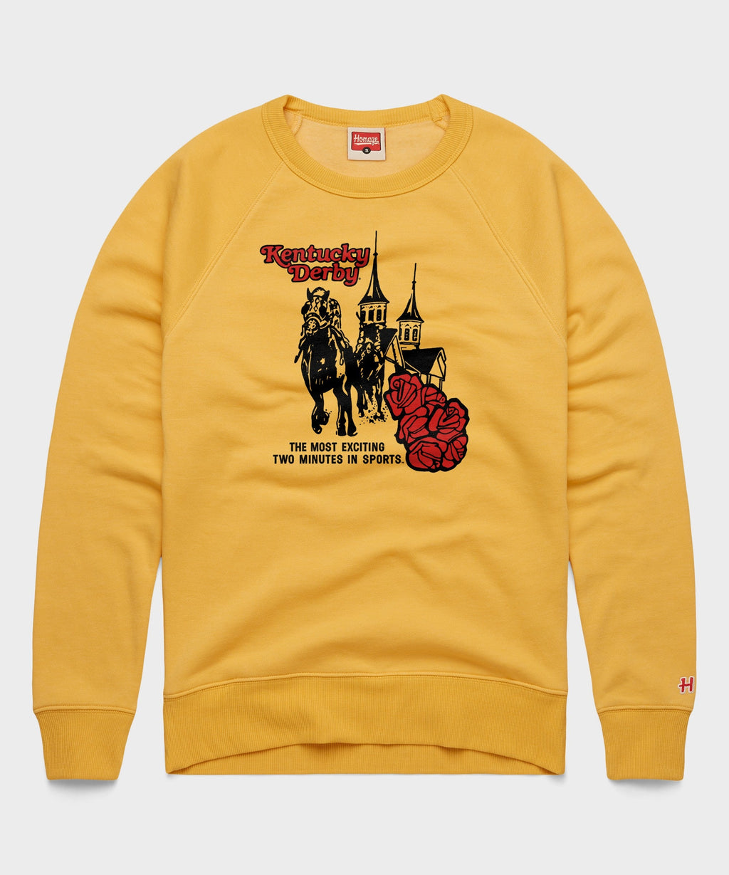 Kentucky Derby Most Exciting Two Minutes Crewneck product image 1