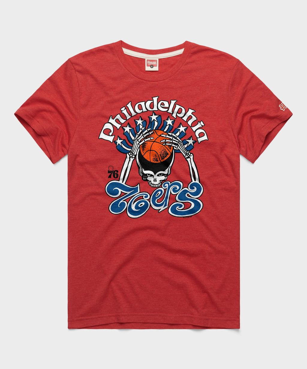 NBA x Grateful Dead x 76ers Skull product image 1