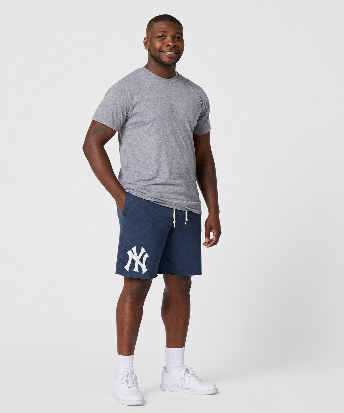 New York Yankees Cap Logo '68 Sweat Shorts