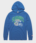 Seattle Seahawks Helmet Retro Lightweight Hoodie product image 1