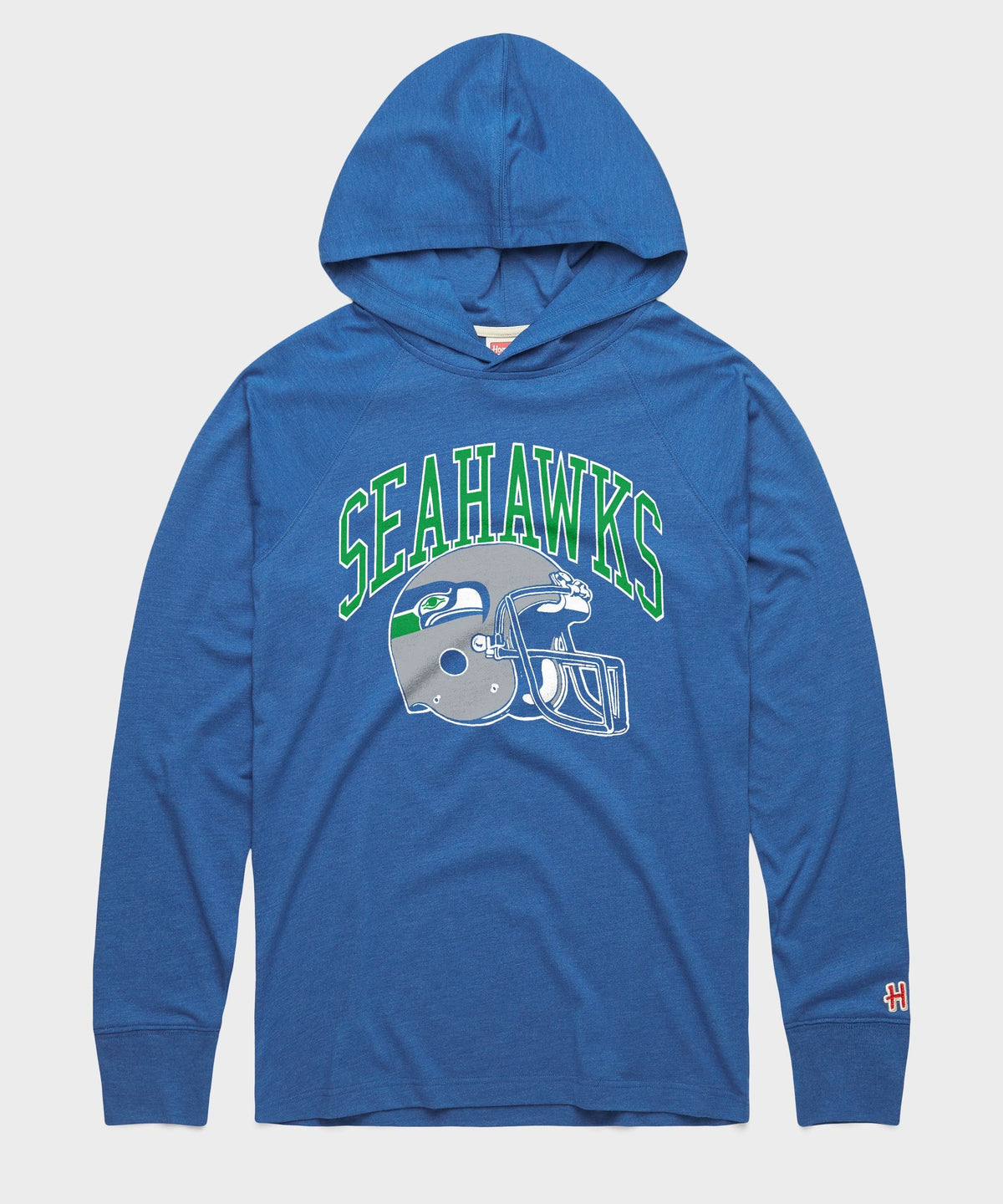 Seattle Seahawks Helmet Retro Lightweight Hoodie product image 1