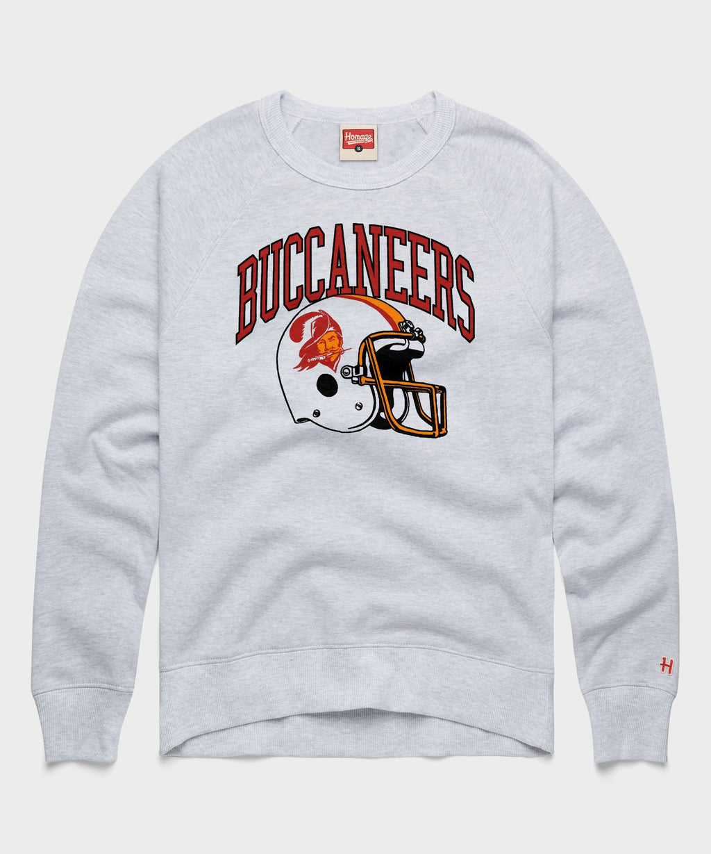 Tampa Bay Buccaneers Helmet Retro Crewneck product image 1