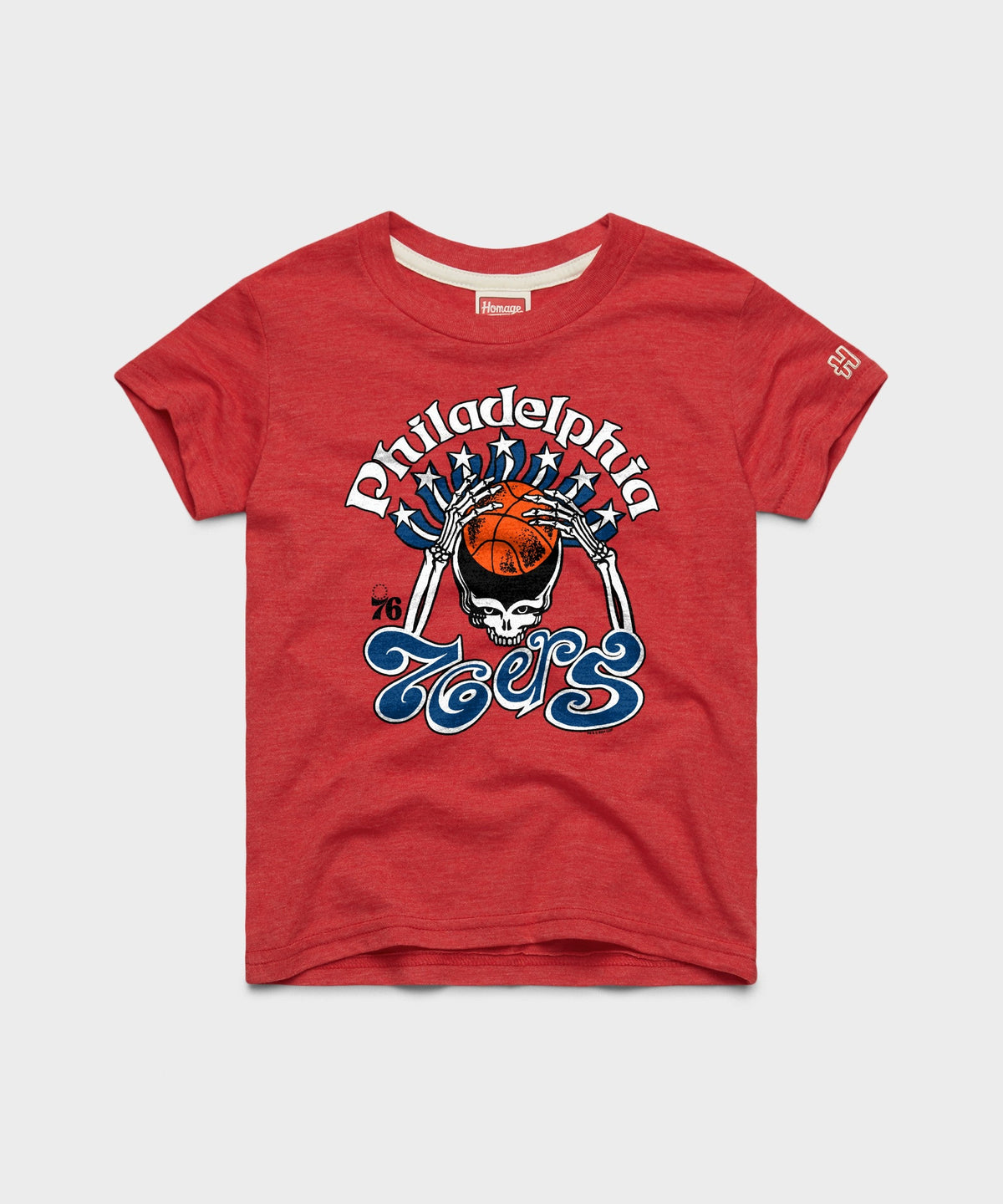 Youth NBA x Grateful Dead x 76ers Skull product image 1
