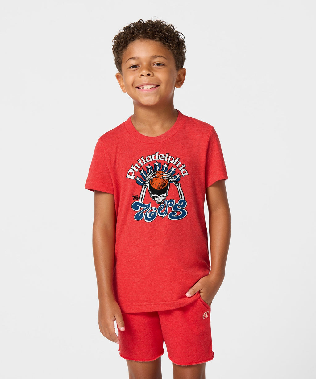 Youth NBA x Grateful Dead x 76ers Skull product image 3