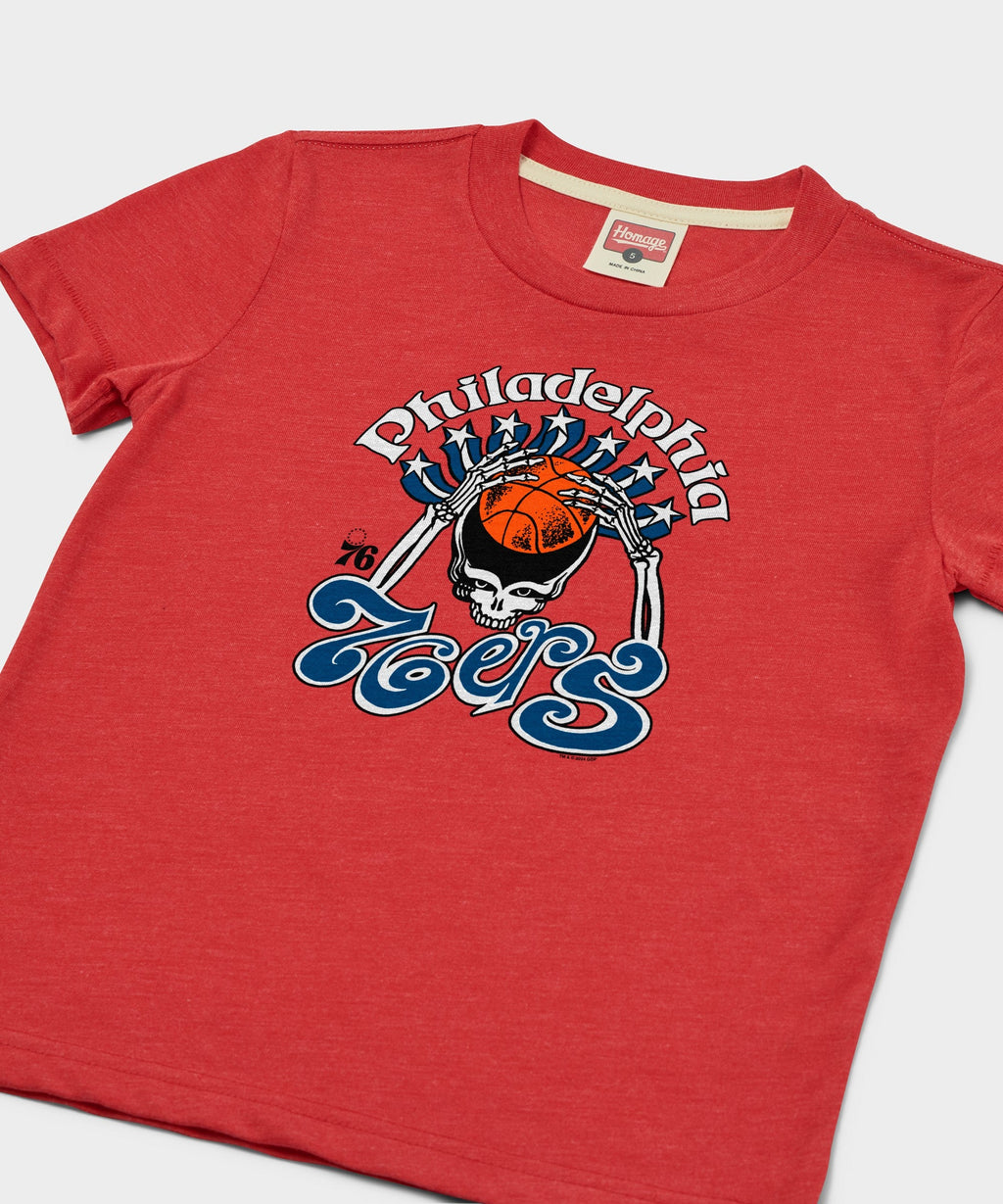 Youth NBA x Grateful Dead x 76ers Skull product image 2