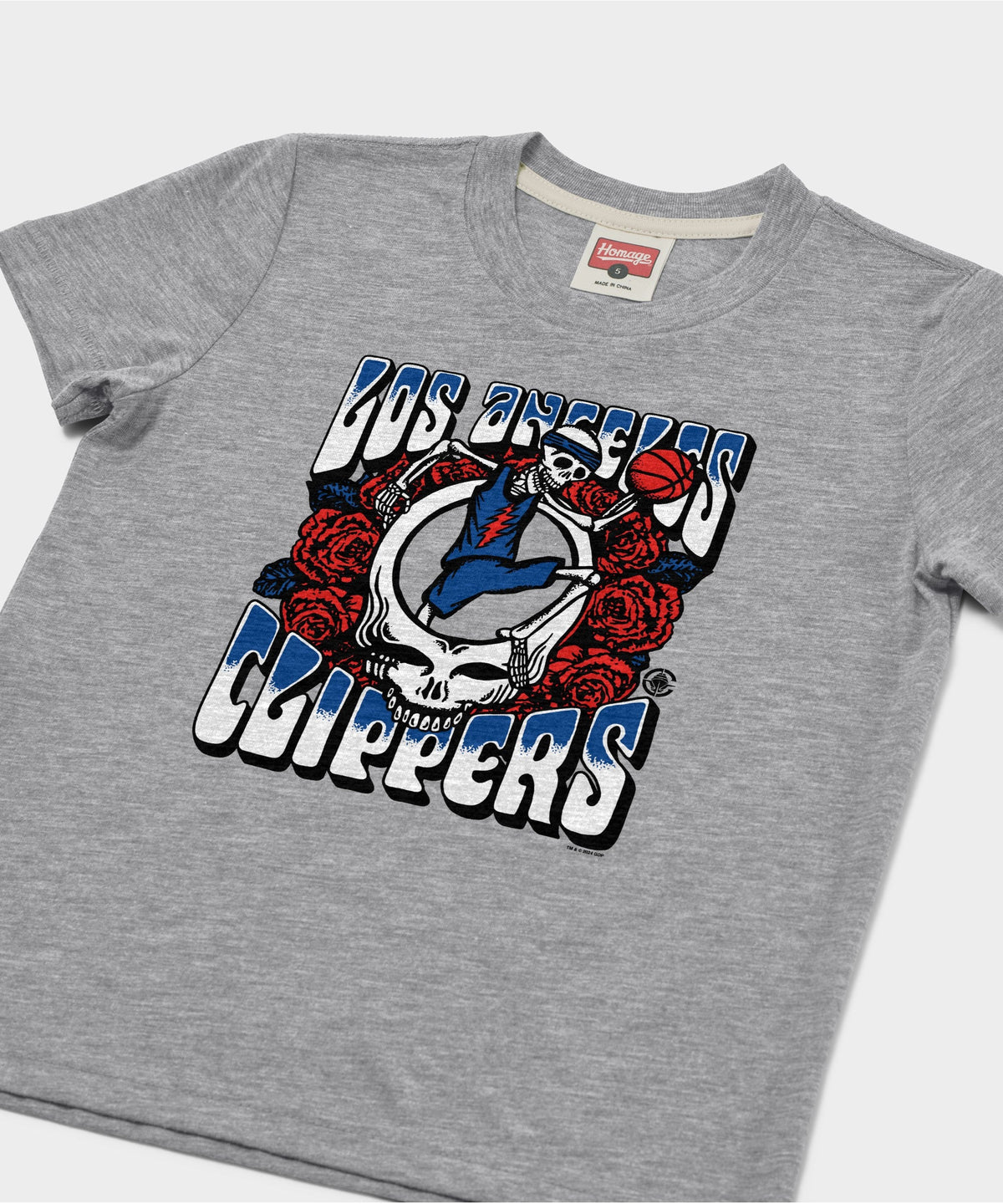 Youth NBA x Grateful Dead x Clippers Skull product image 2