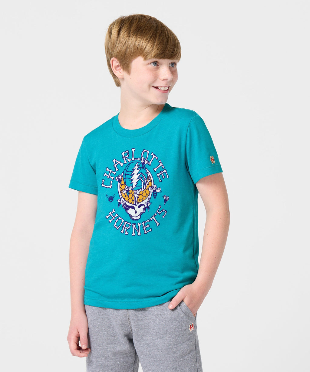 Youth NBA x Grateful Dead x Hornets Skull product image 3