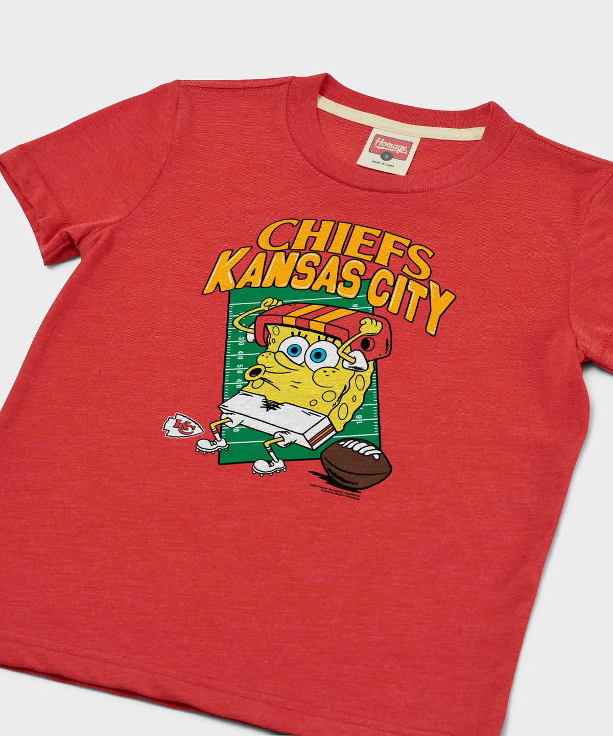 Youth SpongeBob SquarePants x Kansas City Chiefs product image 2