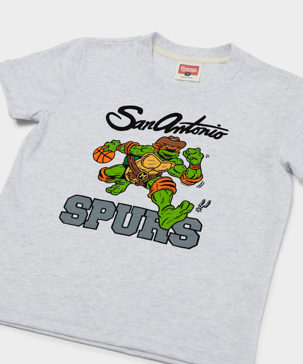Youth TMNT Michelangelo x San Antonio Spurs product image 2